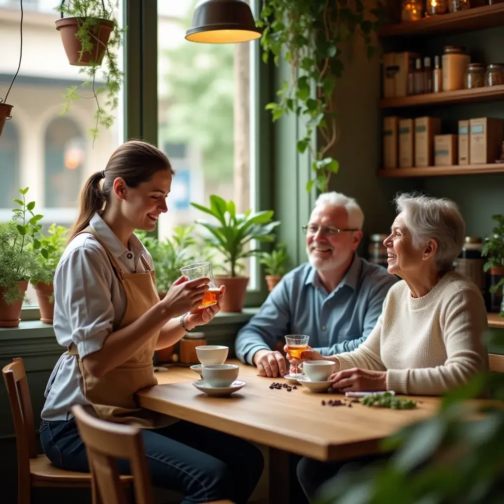 Gyógynövények összekeverése egy tálban, a természetes gyógyítás szimbóluma.